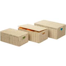 Baskets Honey Can Do 3-Piece Paper Rope Cord Set Natural