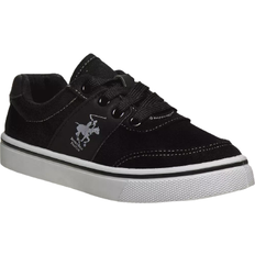 Beverly Hills Kid's Canvas Sneakers - Black