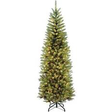 With Lighting Christmas Decorations National Tree Company 7.5 ft. Kingswood Fir Pencil Artificial Christmas Tree 90"