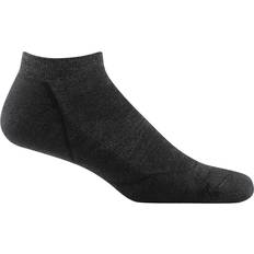 Merino Wool Socks Darn Tough Men's Light Hiker No Show Lightweight Hiking Socks - Black