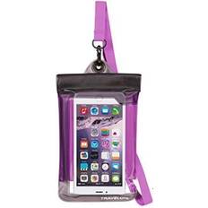 Purple Waterproof Cases Travelon floating waterproof smart phone/digital camera pouch, purple