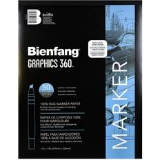 Thread & Yarn Crafts & Sewing Bienfang Graphics 360 100% Rag Translucent Marker Paper 11x14 50-Pack