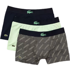 Lacoste Men's Stretch Cotton Trunk 3-pack - Navy Blue/White/Grey Chine •  Price »