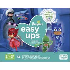 Pampers Diapers Pampers Boy's Easy Ups Training Underwear, Size 2T-3T, 7-15kg, 74pcs