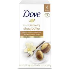 Dove Purely Pampering Beauty Bar Shea Butter 6-pack