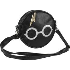 Harry Potter Vesker Harry Potter Bolso Bandolera Casual Daypack, 18 cm, Black (Negro)