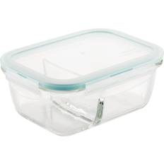 Lock&lock Purely Better Glass Square Food Storage Containers, 17-Ounce, Set of 4, Clear
