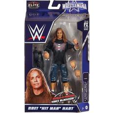 Hitman WWE WrestleMania 2022 Elite Bret Hitman Hart Action Figure