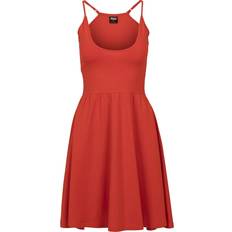 Orange Kleider Urban Classics Ladies Spaghetti Dress Short dress