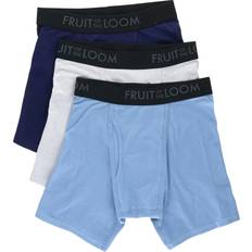 Fruit of the Loom Men's Breathable Boxer Briefs 3-pack - Multi