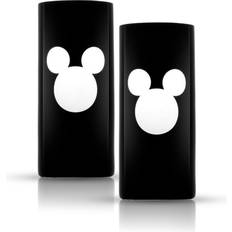 Black Glasses Joyjolt Disney 17 oz Luxury Mickey Mouse Crystal Highball Glass, 2ct. Michaels Multicolor Drinking Glass