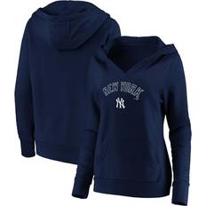 Jackets & Sweaters Fanatics New York Yankees Core Team Lockup V-Neck Pullover Hoodie W