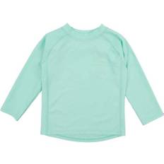 Girls UV Shirts Children's Clothing Leveret Long Sleeve Rash Guard - Aqua