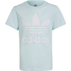 adidas Junior Trefoil T-shirt - Almost Blue/White (HS8863)