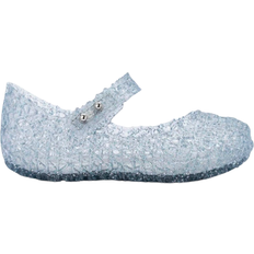Ballerina Shoes Children's Shoes Melissa Baby & Toddler's Campana Papel Flat - Glitter Clear