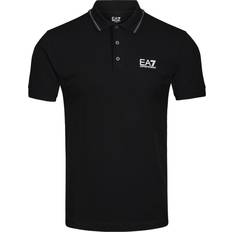 EA7 Core ID Polo Shirt - Black
