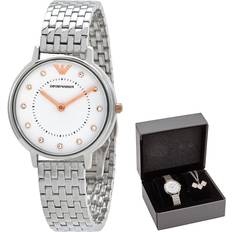 Emporio Armani Wrist Watches Emporio Armani Diamond White Ladies AR80023