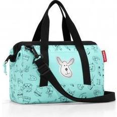 Reisenthel Allrounder xs Kids Cats and Dogs Kid's Sports Bag, 27 cm, 5 liters, Turquoise (Mint)
