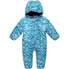 Zebramuster Oberbekleidung Dare2B Kid's Bambino II Waterproof Insulated Snowsuit - Dark Methyl Zebra Print