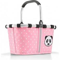 Rosa Körbe Reisenthel carrybag XS Kids, Unisex Kinder carrybag XS Kids Luggage- Carry-On Luggage, Panda dots Pink