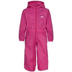 Mehrfarbig Regenbekleidung Trespass Childrens Unisex Childrens/Kids Button Waterproof Rain Suit 2-3Y