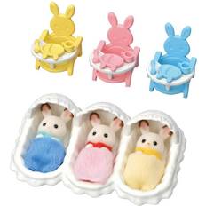 Calico Critters Toys Calico Critters Triplets Care Playset