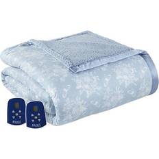 Textiles Micro Flannel Electric Heated Blankets Blue (256.54x228.6)