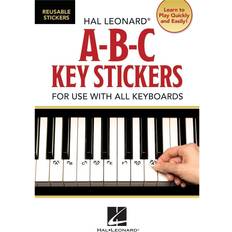 Plastic Toy Pianos Hal Leonard Abc Keyboard Stickers