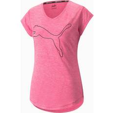 Damen T-Shirts & Tanktops Puma Favourite Heather Cat Trainings-T-Shirt fÃ¼r Damen, Mit Katzenmuster, Rosa, GrÃ¶ÃŸe: XXL, Kleidung