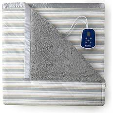 Textiles Micro Flannel Electric Heated Blankets Gray (256.54x228.6)