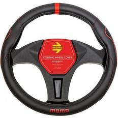 Bilinteriør Momo Steering Wheel Cover 014 Black Universal