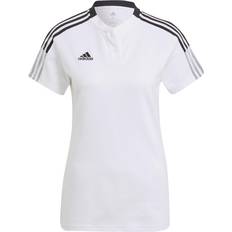 Damen - Weiß T-Shirts & Tanktops adidas Womens Tiro 21 Polo Shirt (W)