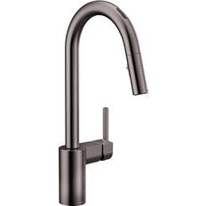 Stainless Steel Faucets Moen Align (7565EVBLS) Black Stainless