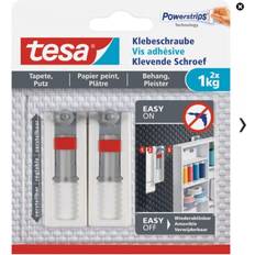 TESA 77775 Adhesive screw adjustable White Content: 2 pc(s) Bildekrok