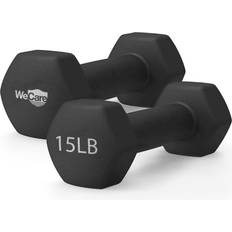 Weights and dumbells Fitness WeCare Neoprene Dumbells 2pc 15lbs