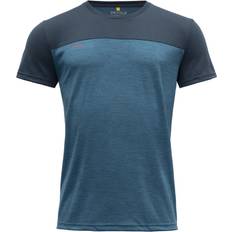 Devold T-Shirts & Tanktops Devold Norang Man Tee Lichen Melange/Night