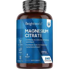 WeightWorld Magnesium Citrate 220mg 240 Stk.