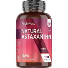 WeightWorld Astaxanthin Natural Supplement 180 Stk.