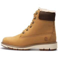 Gule Støvler & Boots Timberland Womenss Lucia Way Inch Warm Lined Boots in Wheat Natural Leather