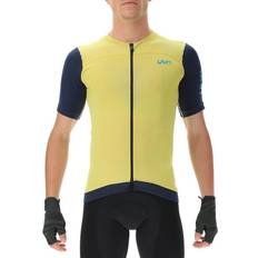 UYN Garda Biking Short Sleeve Shirt Men black/peacot 2022 Cycling Jerseys