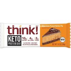 Food & Drinks Think! Keto Peanut Butter Pie Bar 1.41 oz