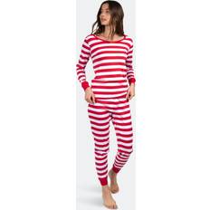 Leveret Womens and Striped Cotton Pajama Set