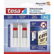 Einrichtungsdetails TESA 77765 Adhesive screw adjustable White Content: 2 pc(s) Bilderhaken