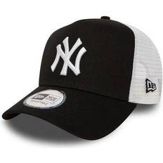 Jenter Capser New Era Kid's Trucker New York Yankees Cap - White/Black