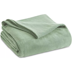 Vellux Brushed Microfleece King Blankets Green (274.32x228.6)