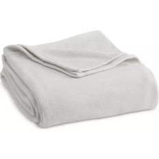 Vellux Brushed Microfleece King Blankets White (274.32x228.6)