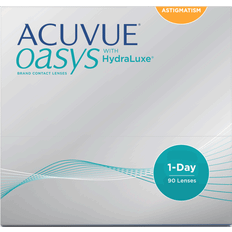 Acuvue oasys for astigmatism Johnson & Johnson Acuvue Oasys 1-Day with HydraLuxe for Astigmatism 90-pack