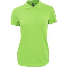 Sol's Women's Perfect Pique Short Sleeve Polo Shirt - Apple Green