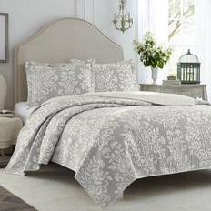 Cotton Duvet Covers Laura Ashley Rowland Twin Duvet Cover Gray
