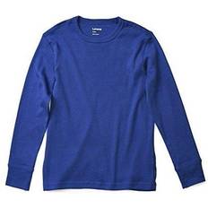 Leveret Long Sleeve Classic Color Cotton Shirts - Royal Blue (29029205147722)